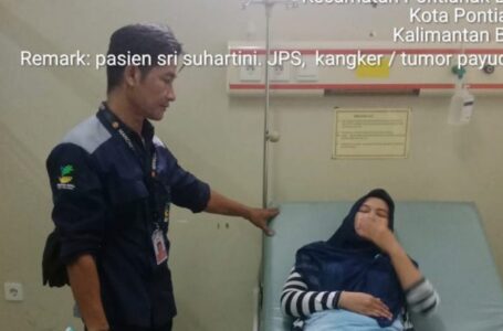 Fasilitator SLRT Pontianak Selatan – Dinas Sosial Kota Pontianak dampingi Sri Suhartini